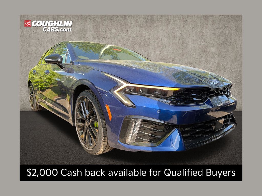 Yacht Blue 2026 Kia K5 Sedan Front-Wheel Drive 8-Speed Dual Clutch