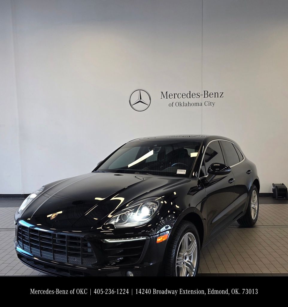 Black 2018 Porsche Macan S AWD SUV / Crossover All-Wheel Drive 7-Speed Automatic