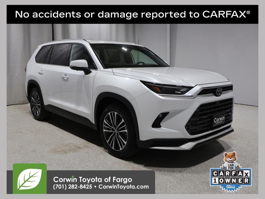 White (Wind Chill Pearl) 2025 Toyota Grand Highlander Hybrid SUV / Crossover All-Wheel Drive 6-Speed Automatic