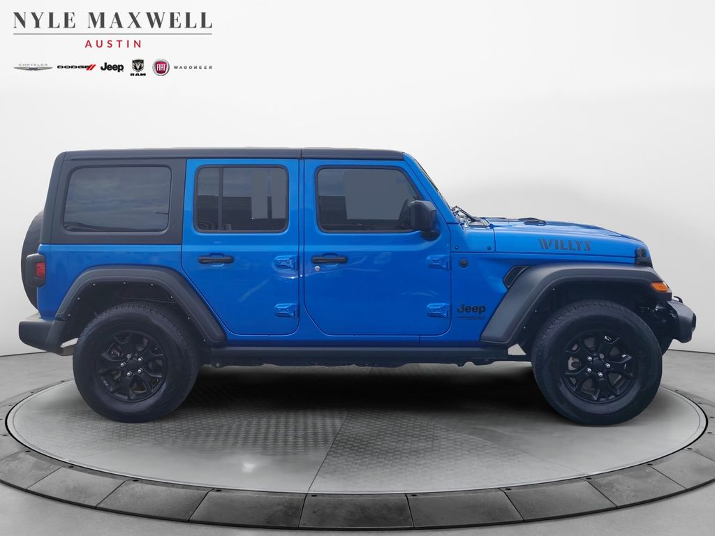 Used Car 2021 Jeep Wrangler  Unlimited Willys For Sale Under $30,000 In Austin, Texas