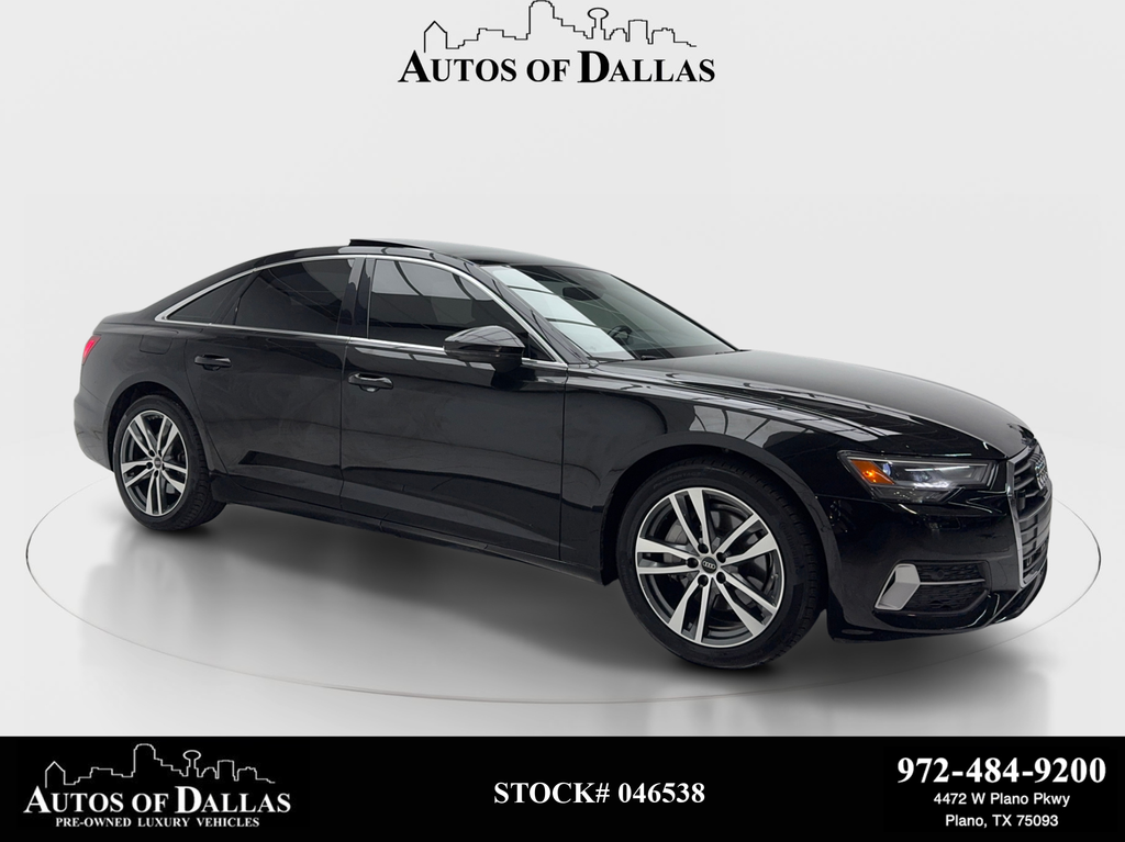 Black Metallic 2023 Audi A6 Sedan All-Wheel Drive 7-Speed Automatic