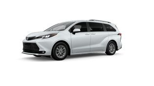White (Wind Chill Pearl) 2026 Toyota Sienna Minivan Front-Wheel Drive Continuously Variable Transmission