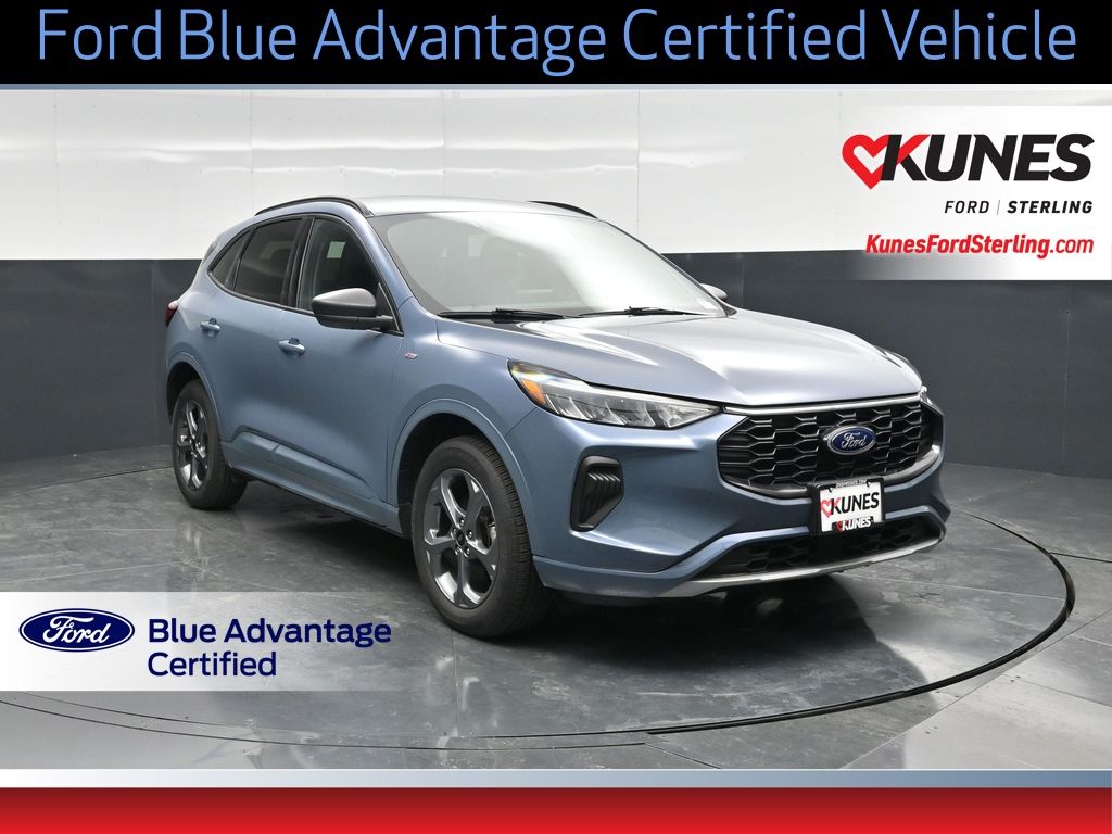 Vapor Blue 2024 Ford Escape ST-Line AWD SUV / Crossover All-Wheel Drive 8-Speed Automatic