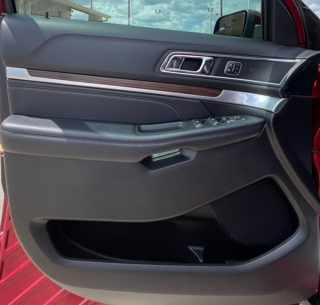 2018 Ford Explorer Limited Red at Bayway Cadillac of The Woodlands