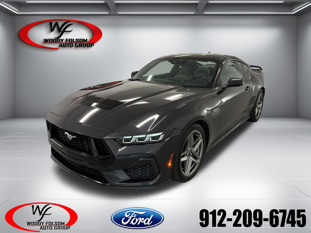Gray Metallic 2024 Ford Mustang Coupe Rear-Wheel Drive Automatic