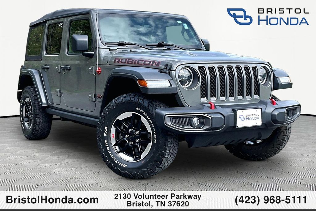 Sting-Gray Clearcoat 2021 Jeep Wrangler Unlimited Rubicon 4WD SUV / Crossover Four-Wheel Drive