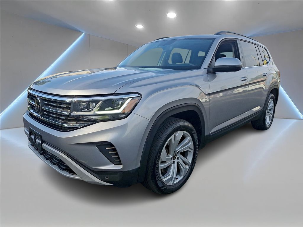 Silver Metallic 2023 Volkswagen Atlas V6 SE 4Motion with Technology SUV / Crossover All-Wheel Drive 8-Speed Automatic
