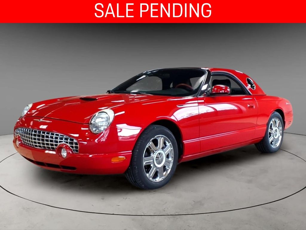 Torch Red 2005 Ford Thunderbird Convertible Rear-Wheel Drive 5-Speed Automatic