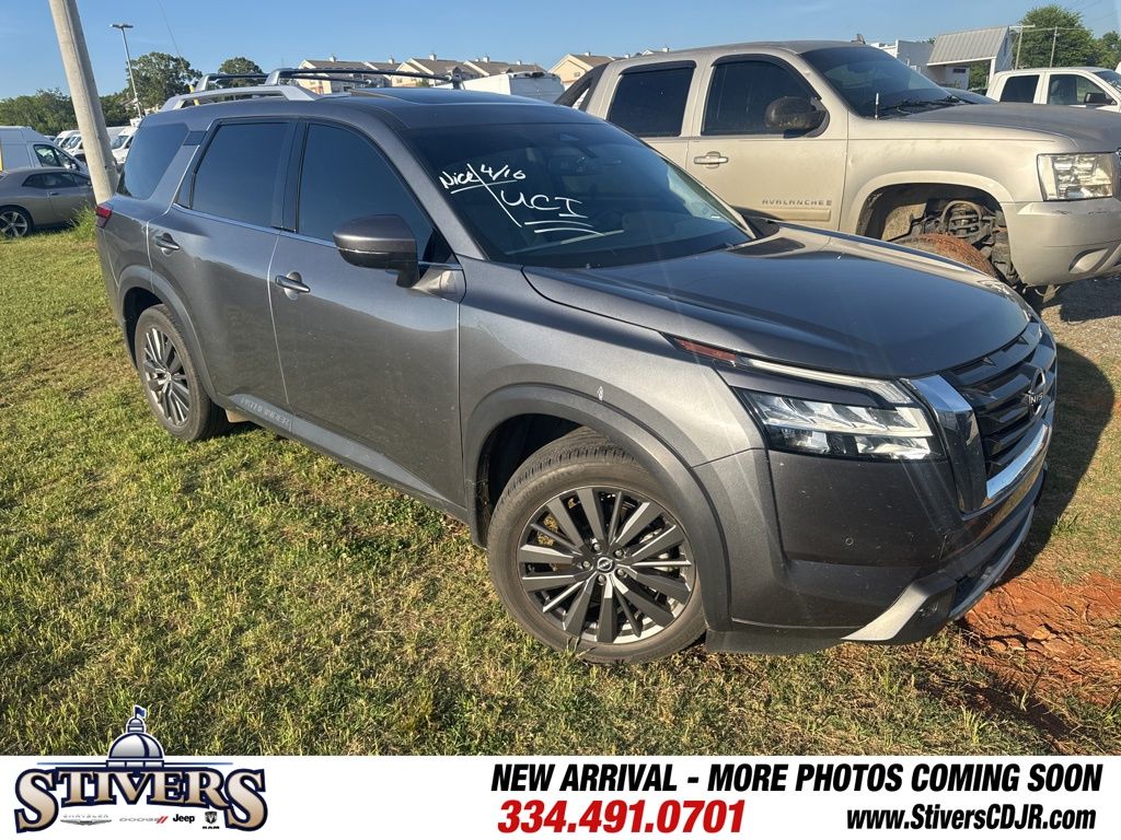 Gray (Gun Metallic) 2022 Nissan Pathfinder SL FWD SUV / Crossover Front-Wheel Drive 9-Speed Automatic