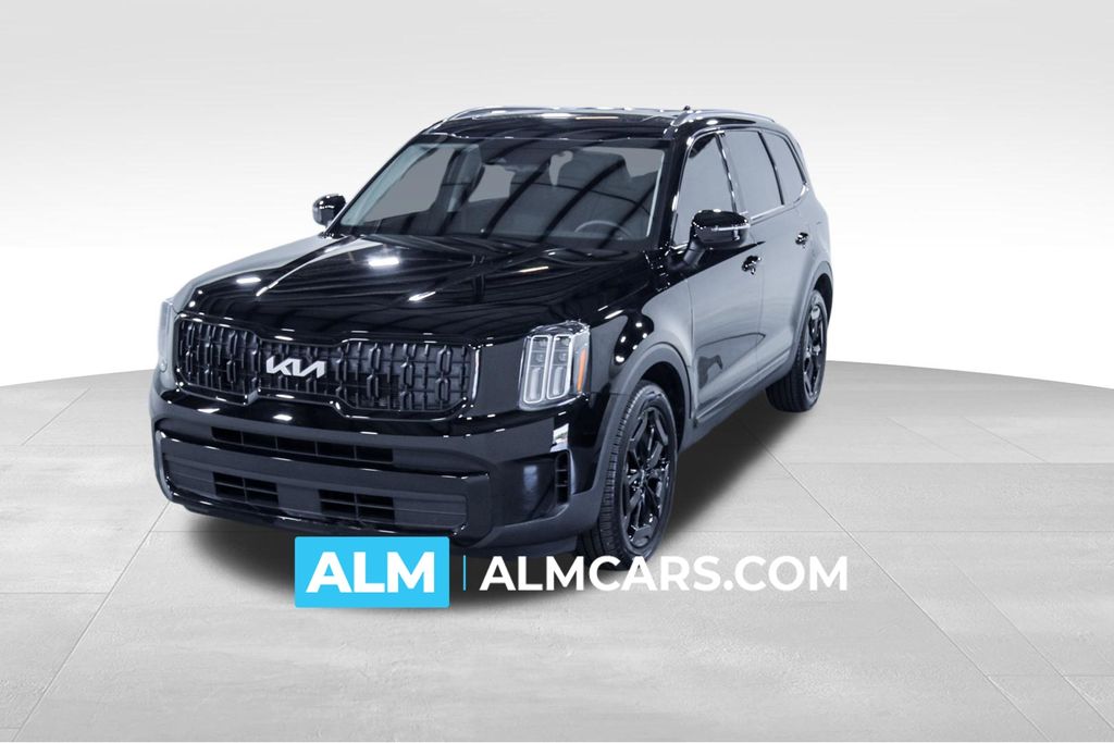Ebony Black 2025 Kia Telluride EX FWD SUV / Crossover Front-Wheel Drive 8-Speed Automatic