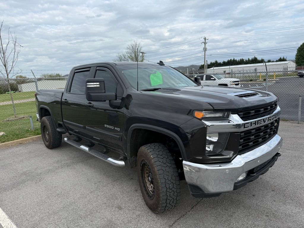 Oxford Brown Metallic 2020 Chevrolet Silverado 2500HD LT Crew Cab 4WD Pickup Truck Four-Wheel Drive 6-Speed Automatic