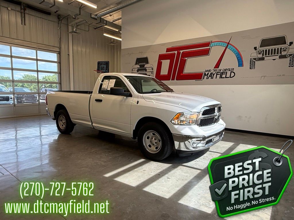 Bright White Clearcoat 2022 RAM 1500 Classic Tradesman LB RWD Pickup Truck 4X2 8-Speed Automatic