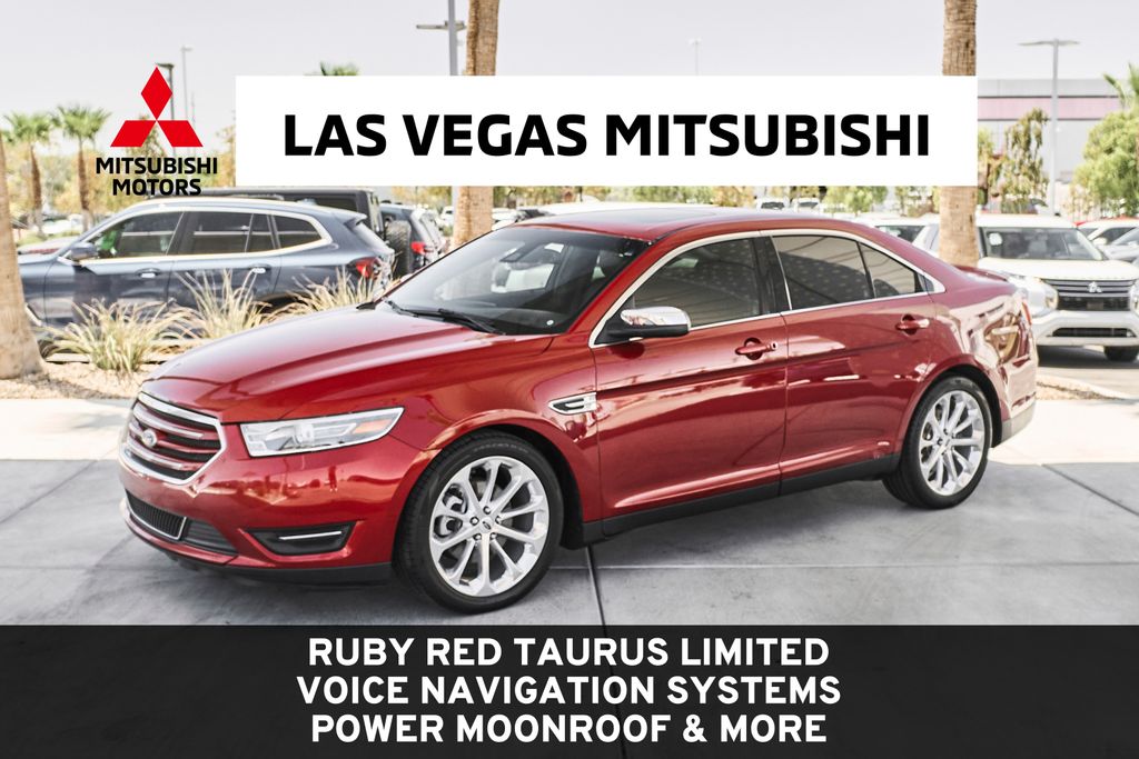 Ruby Red Metallic 2017 Ford Taurus Limited Sedan Front-Wheel Drive 6-Speed Automatic