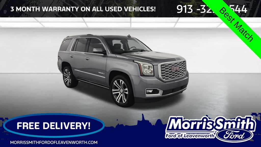 Gray (Satin Steel Metallic) 2018 GMC Yukon SUV / Crossover Four-Wheel Drive