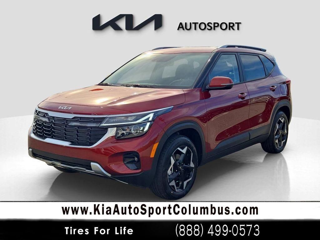 Mars Orange 2026 Kia Seltos S FWD SUV / Crossover Front-Wheel Drive Continuously Variable Transmission