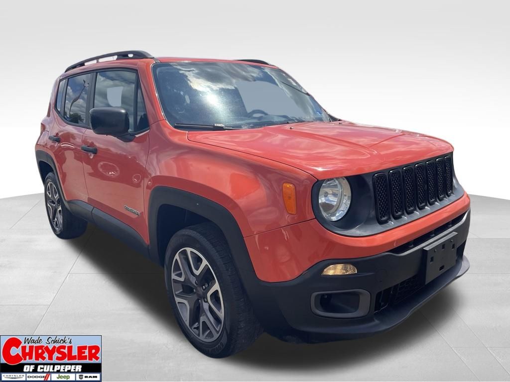 Omaha Orange 2016 Jeep Renegade SUV / Crossover Four-Wheel Drive 9-Speed Automatic