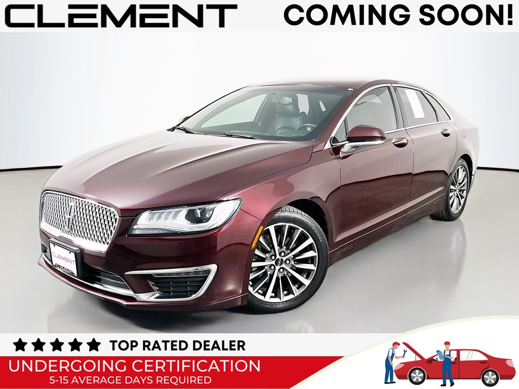 Red (Burgundy Velvet Metallic Tinted Clearcoat) 2017 Lincoln MKZ Premiere FWD Sedan Front-Wheel Drive 6-Speed Automatic
