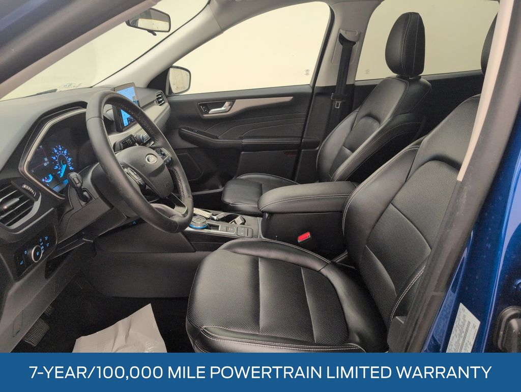Certified Used 2022 Blue Ford SEL image 4