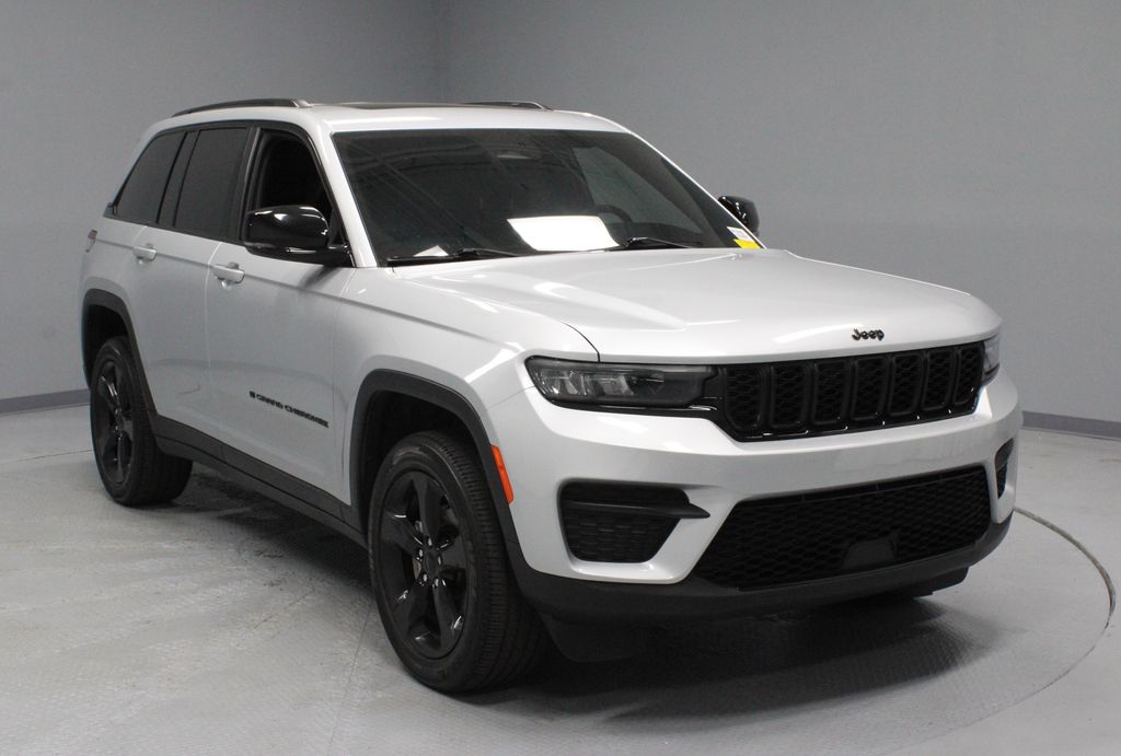 Silver Zynith 2023 Jeep Grand Cherokee SUV / Crossover Four-Wheel Drive 8-Speed Automatic