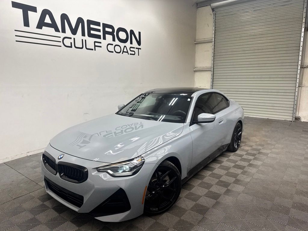 Brooklyn Gray Metallic 2024 BMW 2 Series Coupe Rear-Wheel Drive 8-Speed Automatic
