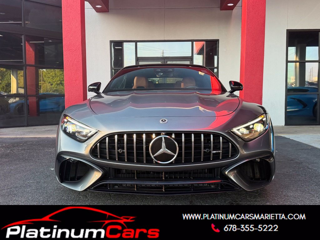 Gray 2022 Mercedes-Benz SL-Class Convertible All-Wheel Drive 9-Speed Automatic