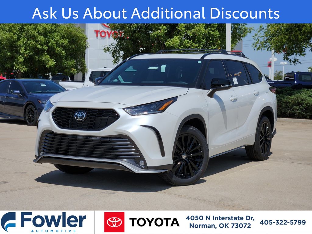 Pearl 2026 Toyota Highlander SUV / Crossover All-Wheel Drive 8-Speed Automatic