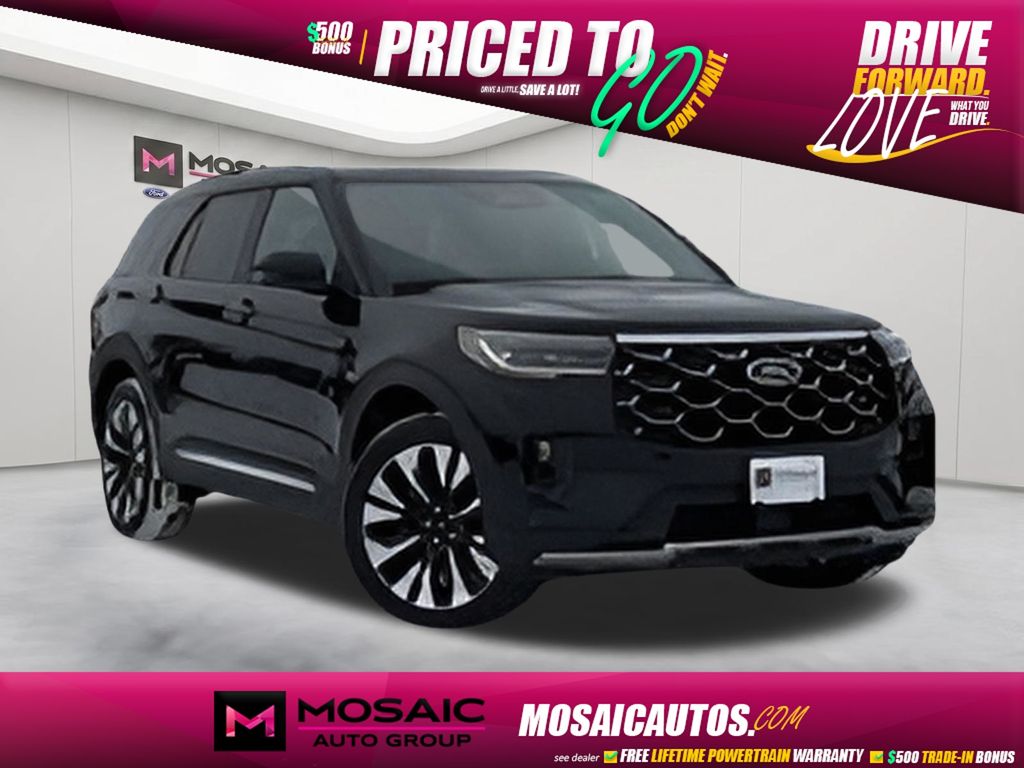 New 2026 Ford Explorer Platinum SUVs