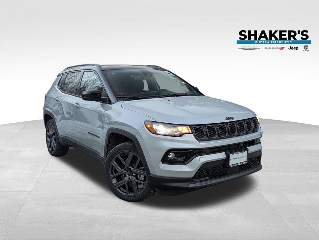 Silver Zynith Metallic Clearcoat 2026 Jeep Compass SUV / Crossover Four-Wheel Drive 8-Speed Automatic