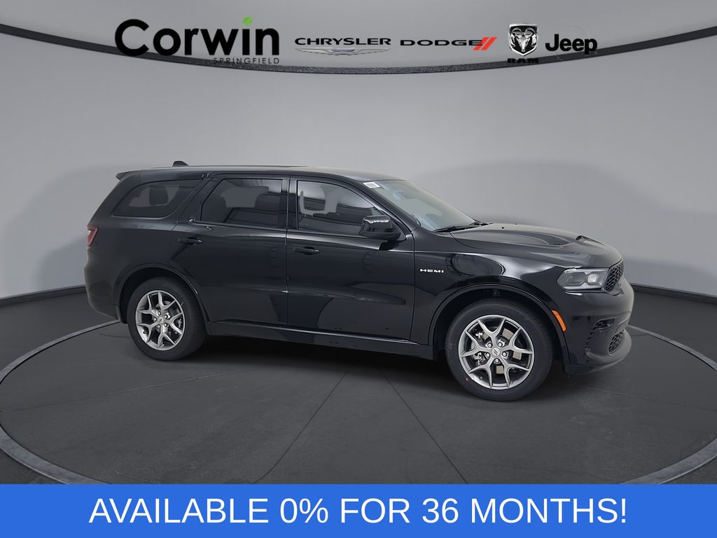DB Black Crystal Clearcoat 2026 Dodge Durango SUV / Crossover All-Wheel Drive 8-Speed Automatic
