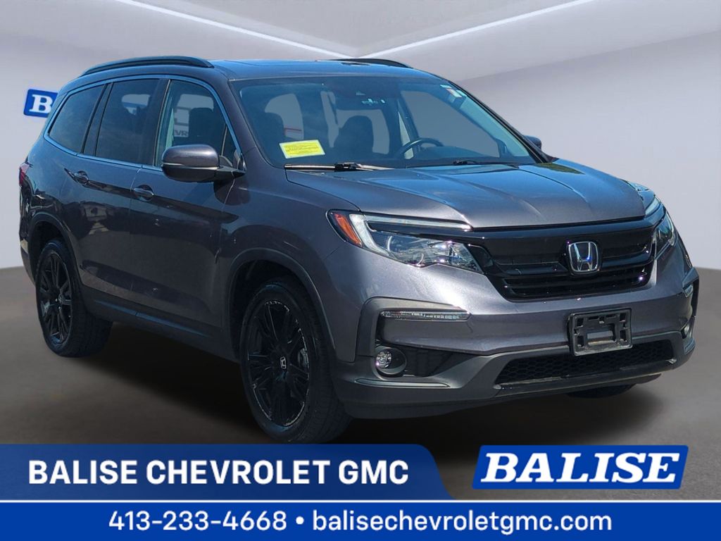 Gray 2022 Honda Pilot SE AWD SUV / Crossover All-Wheel Drive 9-Speed Automatic