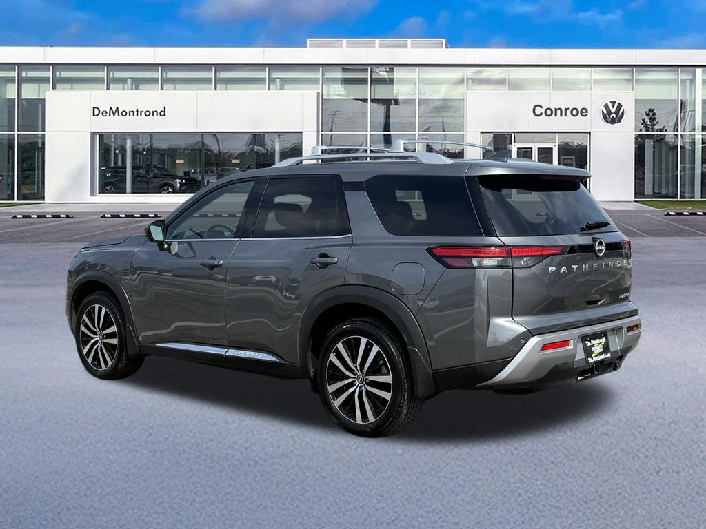 2025 Nissan Pathfinder Platinum Gray at Texan Dodge Chrysler Jeep Ram