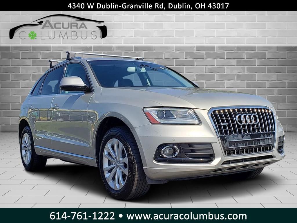 Silver Metallic 2015 Audi Q5 SUV / Crossover All-Wheel Drive 8-Speed Automatic