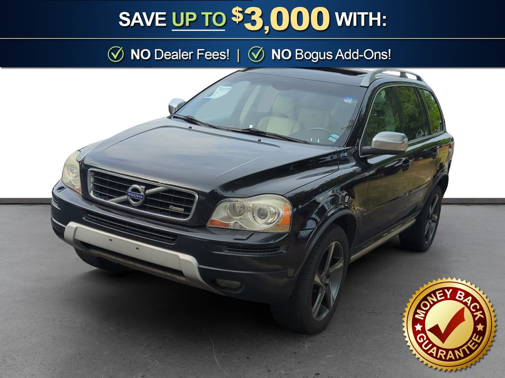 Black 2014 Volvo XC90 3.2 R-Design AWD SUV / Crossover All-Wheel Drive 6-Speed Automatic