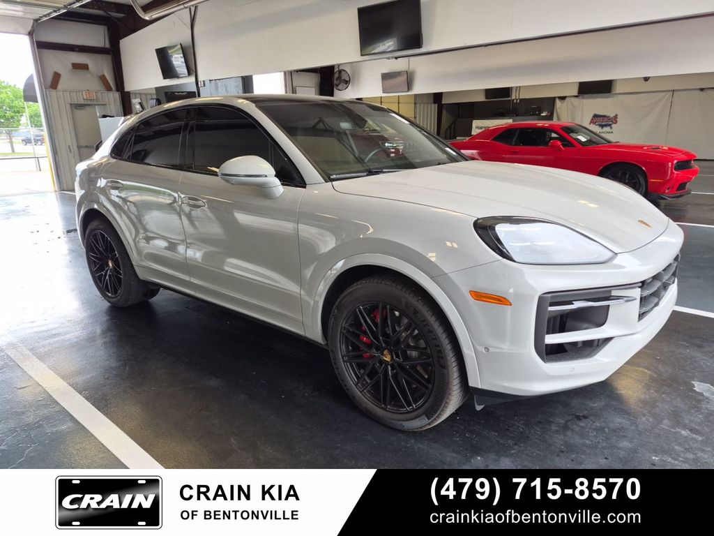 Carrara White Metallic 2024 Porsche Cayenne Coupe S AWD Coupe All-Wheel Drive 8-Speed Automatic