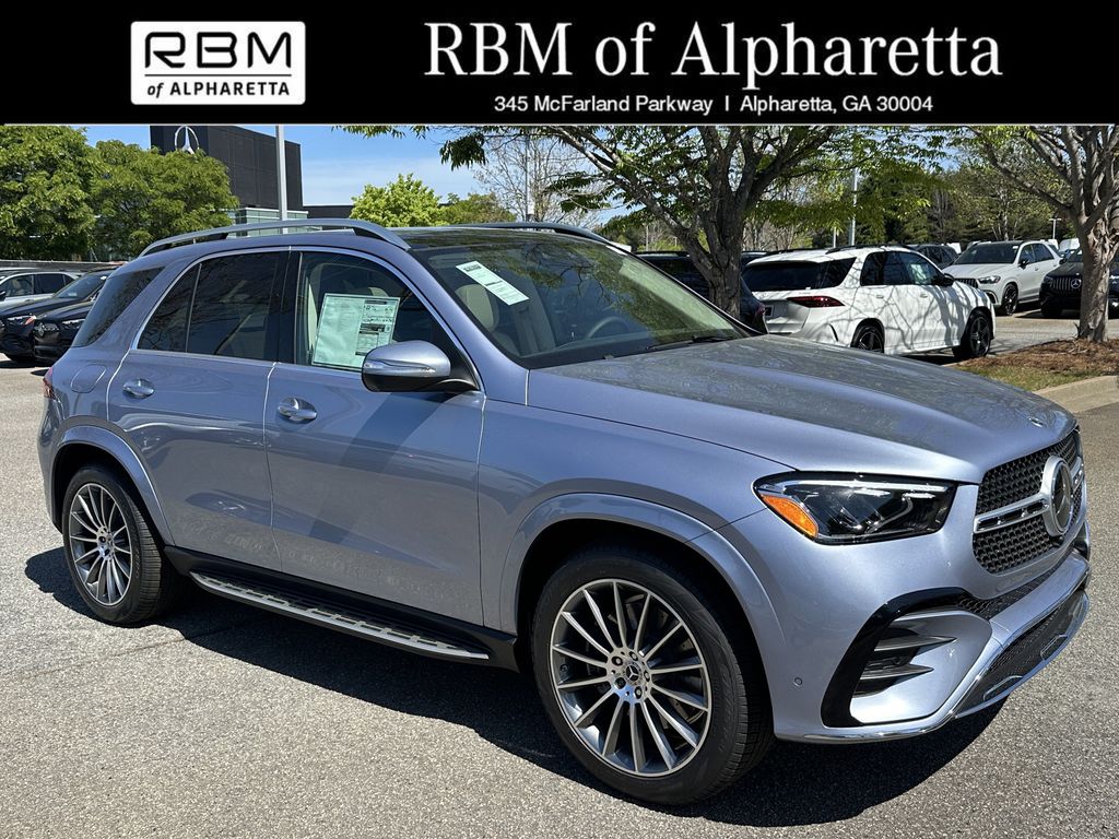MANUFAKTUR Cote d Azur Light Blue Metallic 2026 Mercedes-Benz GLE 350 4MATIC SUV / Crossover All-Wheel Drive 9-Speed Automatic