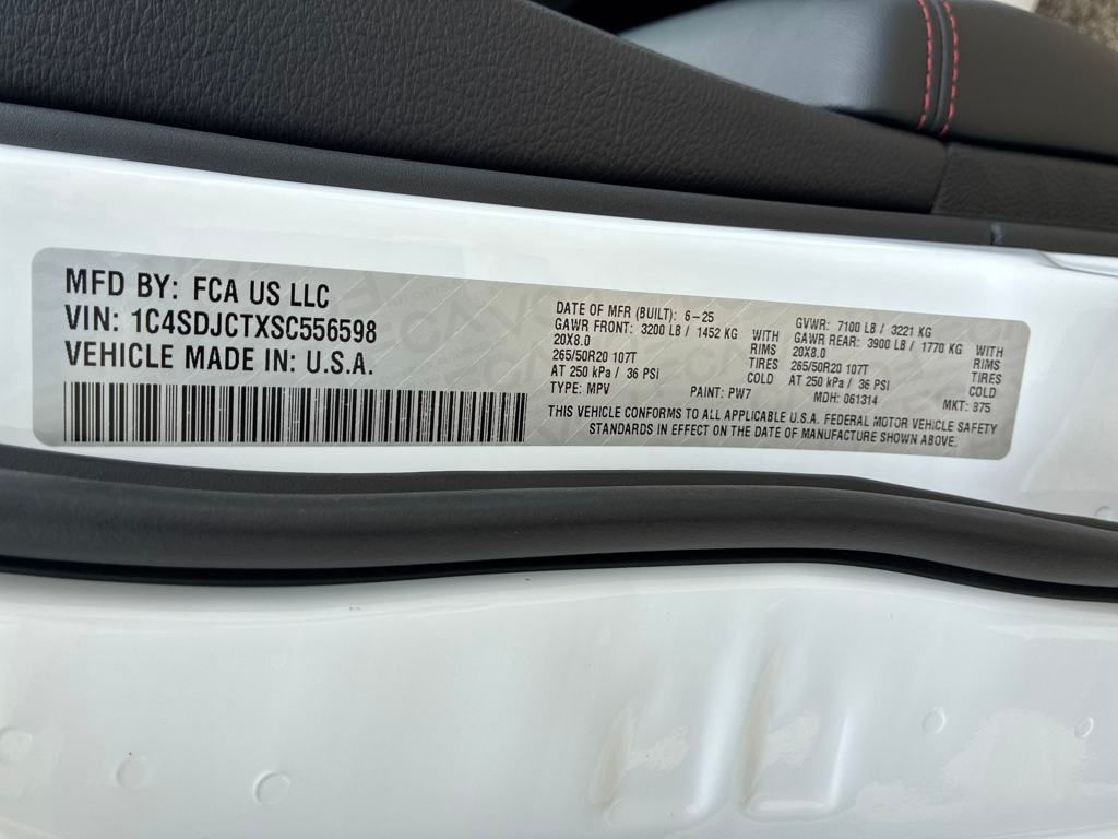 Certified Used 2025 White Dodge R/T image 30