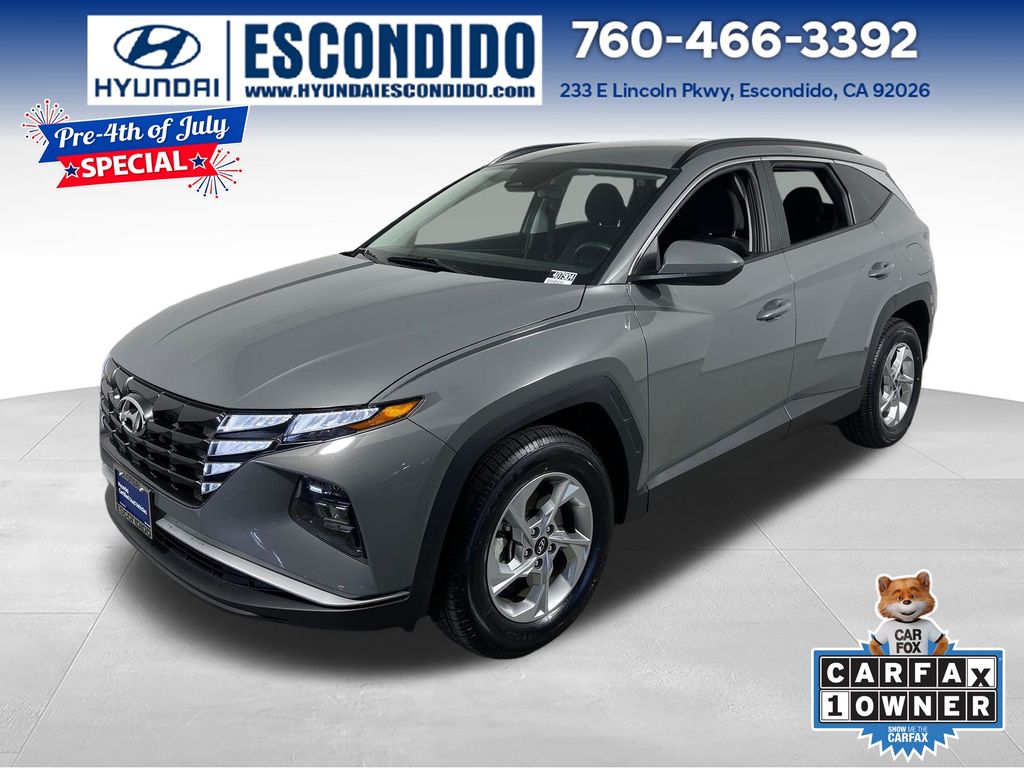 Hampton Gray 2024 Hyundai Tucson SUV / Crossover All-Wheel Drive 8-Speed Automatic