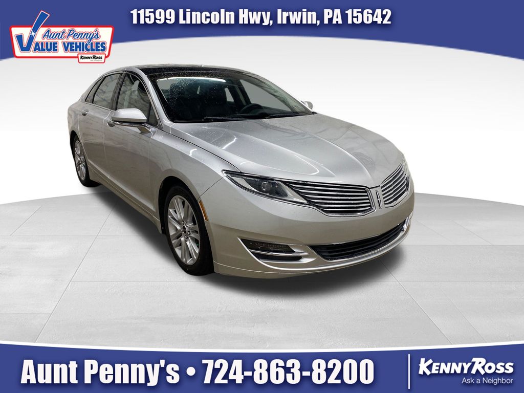 Ingot Silver 2014 Lincoln MKZ Hybrid Sedan Front-Wheel Drive Continuously Variable Transmission