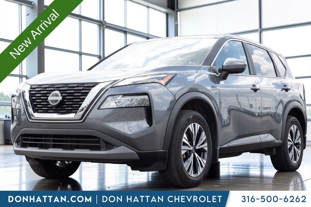 Gray (Gun Metallic) 2023 Nissan Rogue SUV / Crossover All-Wheel Drive Continuously Variable Transmission