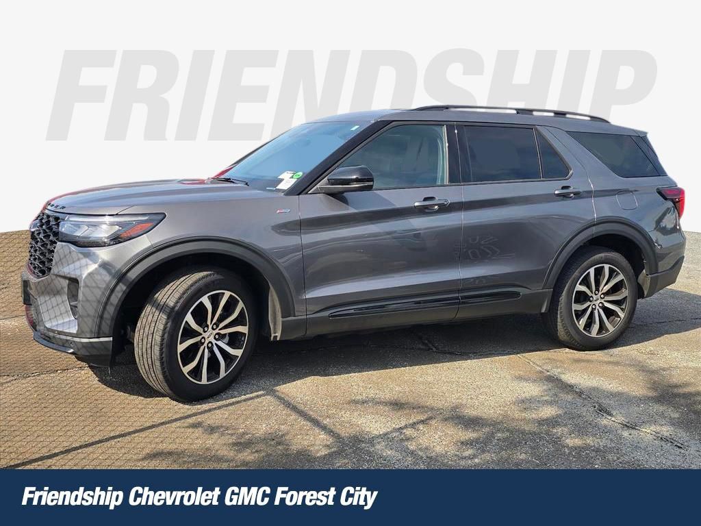 Gray Metallic 2025 Ford Explorer SUV / Crossover All-Wheel Drive Automatic