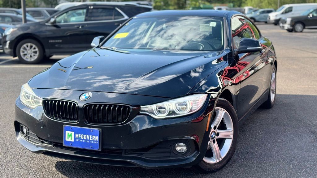 Black Sapphire Metallic 2014 BMW 4 Series 428i xDrive Coupe AWD Coupe All-Wheel Drive 8-Speed Automatic