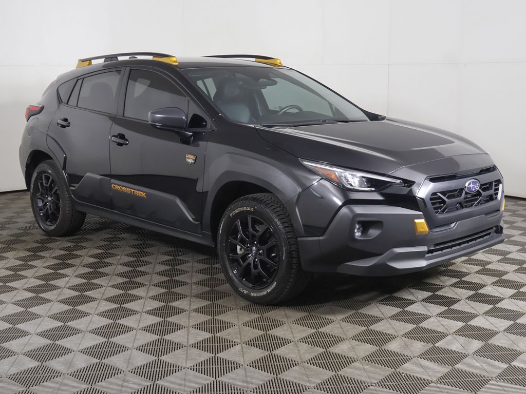 Used 2024 Black Subaru Wilderness image 2