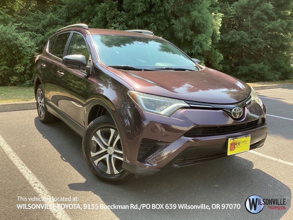 Black Currant 2017 Toyota RAV4 SUV / Crossover All-Wheel Drive 6-Speed Automatic