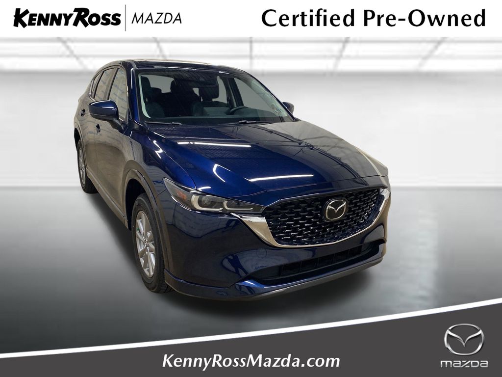Deep Crystal Blue Mica 2025 Mazda CX-5 SUV / Crossover All-Wheel Drive 6-Speed Automatic
