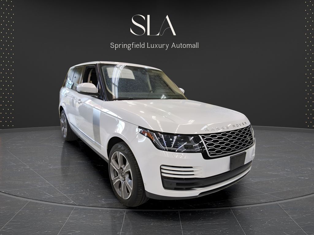 White 2021 Land Rover Range Rover SUV / Crossover All-Wheel Drive 8-Speed Automatic