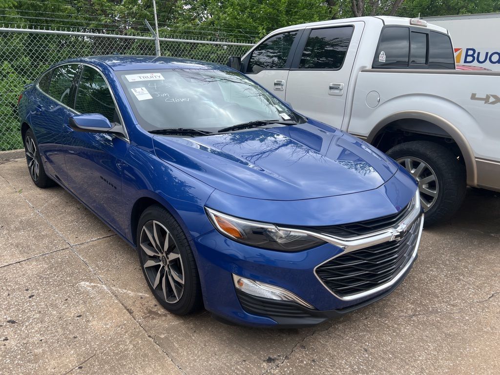 Riverside Blue Metallic 2023 Chevrolet Malibu RS FWD Sedan Front-Wheel Drive Continuously Variable Transmission