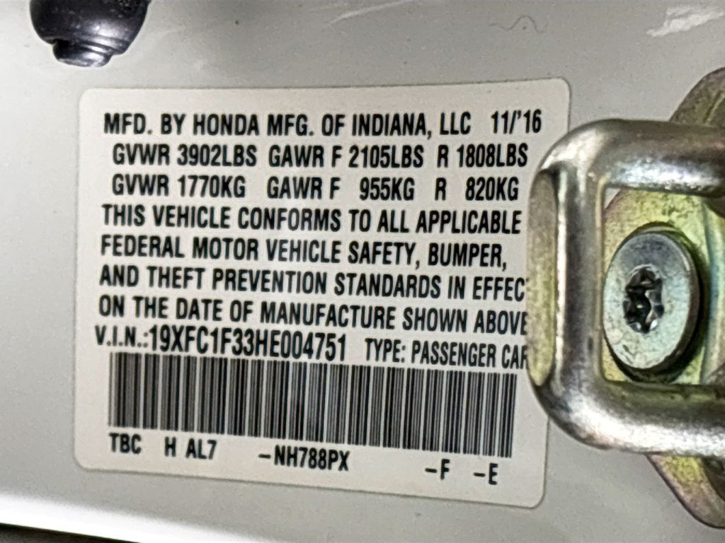 2017 Honda Civic EX-T