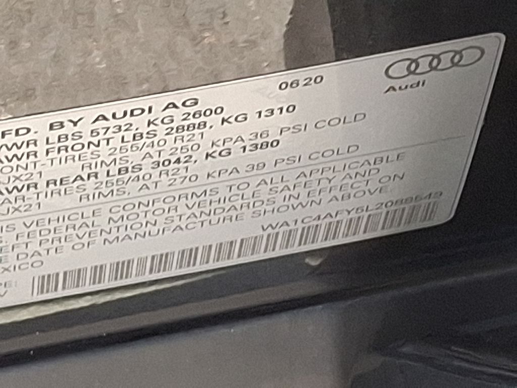 2020 Audi SQ5 Prestige 27