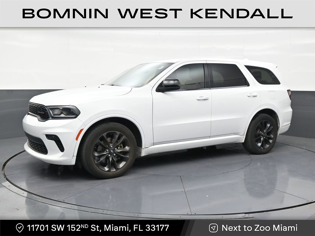 White Knuckle Clearcoat 2021 Dodge Durango GT RWD SUV / Crossover Rear-Wheel Drive 8-Speed Automatic