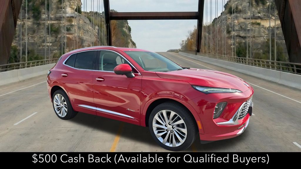 Brilliant Red 2026 Buick Envision Avenir AWD SUV / Crossover All-Wheel Drive 9-Speed Automatic